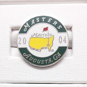 NEW Collectable 2004 Masters Augusta, GA golf ball marker
